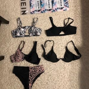 4 Medium Shein Bathing Suits - Never Worn